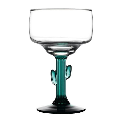 Libbey Cactus Margarita Green Stem Glasses 360ml-12oz 12 Pack (FM034)