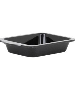 Wham Enamel Handled Roaster Black 220mm (FU140)