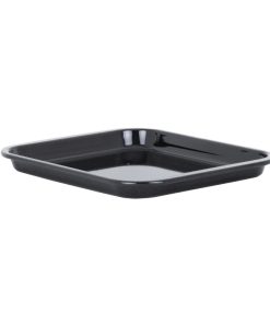 Wham Enamel Oven Tray Black 300mm (FU141)
