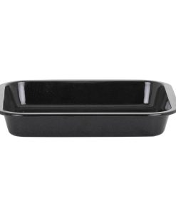 Wham Enamel Roaster Black 300mm (FU142)