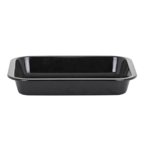 Wham Enamel Roaster Black 300mm (FU142)