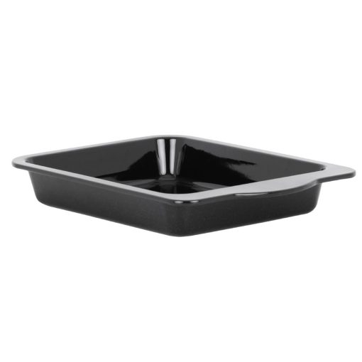Wham Enamel Handled Roaster Black 300mm (FU143)