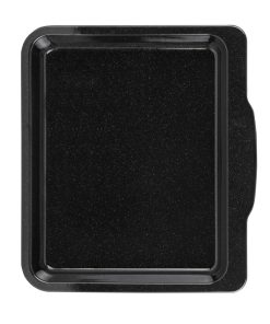 Wham Enamel Handled Roaster Black 370mm (FU146)