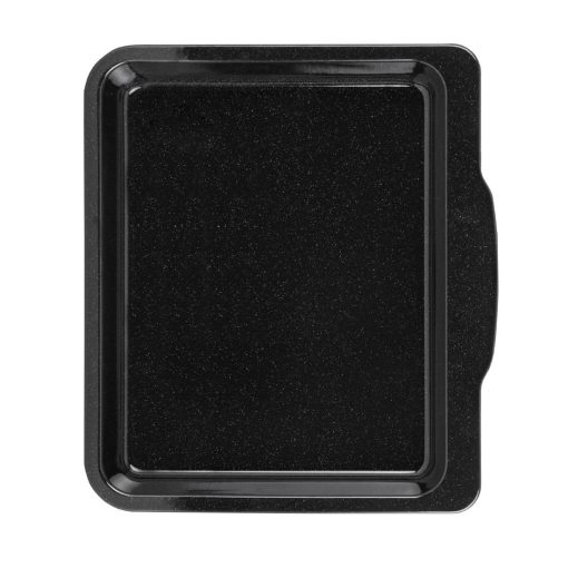 Wham Enamel Handled Roaster Black 370mm (FU146)