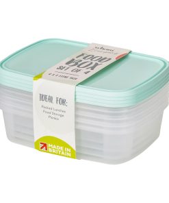 Wham Everyday Food Container 1Ltr 4 pack (FU153)