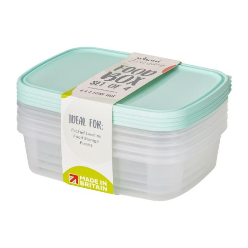 Wham Everyday Food Container 1Ltr 4 pack (FU153)