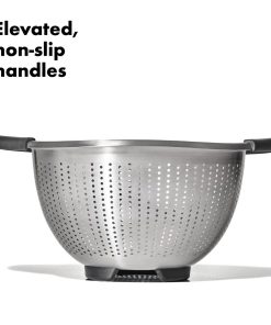 OXO Steel Colander 2-8Ltr (FU274)