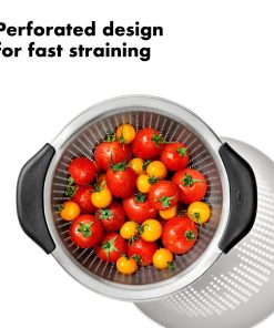 OXO Steel Colander 2-8Ltr (FU274)