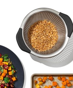 OXO Steel Colander 2-8Ltr (FU274)