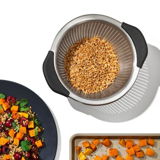 OXO Steel Colander 2-8Ltr (FU274)
