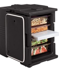 Cambro Insulated Front Load Camcart Black 4x 1-1GN (FU379)