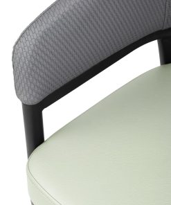 Bolero Meridian Interior Chairs - Pistachio Grey 2 pack (FU520)