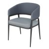 Bolero Meridian Interior Chairs - Stone Blue 2 Pack (FU521)