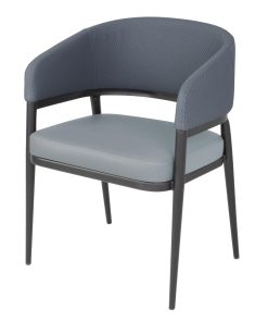 Bolero Meridian Interior Chairs - Stone Blue 2 Pack (FU521)