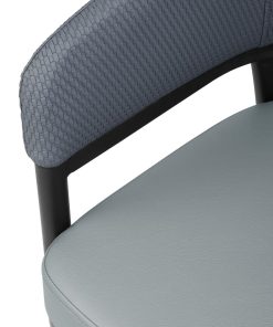 Bolero Meridian Interior Chairs - Stone Blue 2 Pack (FU521)