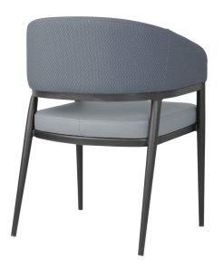 Bolero Meridian Interior Chairs - Stone Blue 2 Pack (FU521)