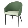 Bolero Sloane Interior Dining Chairs - Green Forest Mix 2 pack (FU522)