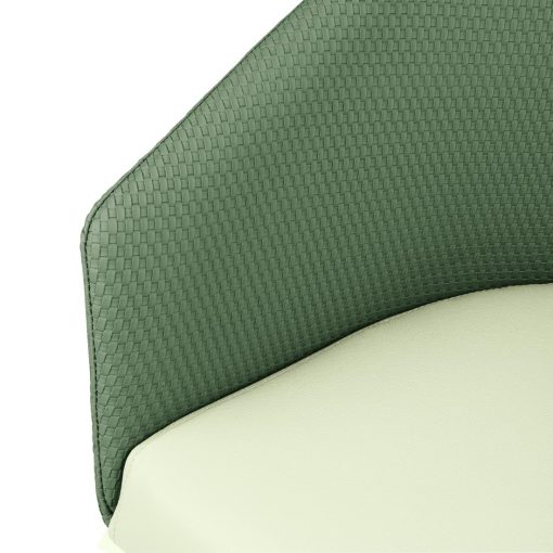 Bolero Sloane Interior Dining Chairs - Green Forest Mix 2 pack (FU522)
