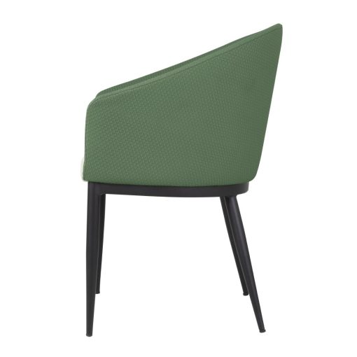Bolero Sloane Interior Dining Chairs - Green Forest Mix 2 pack (FU522)