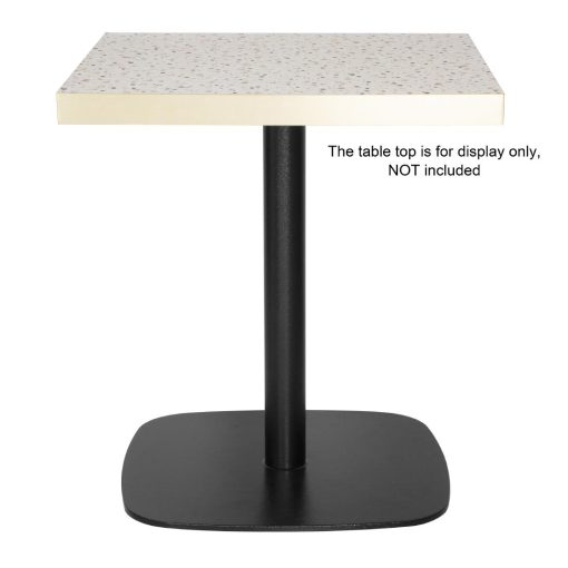 Bolero Black Cast Iron Table Base 720x600mm (FU547)