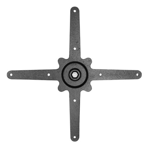 Bolero Black Cast Iron Table Base 720x600mm (FU547)