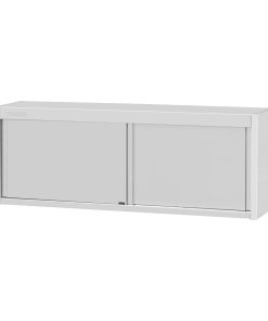 Vogue Wall Cupboard Stainless Steel 650x1800x400mm (FU583)