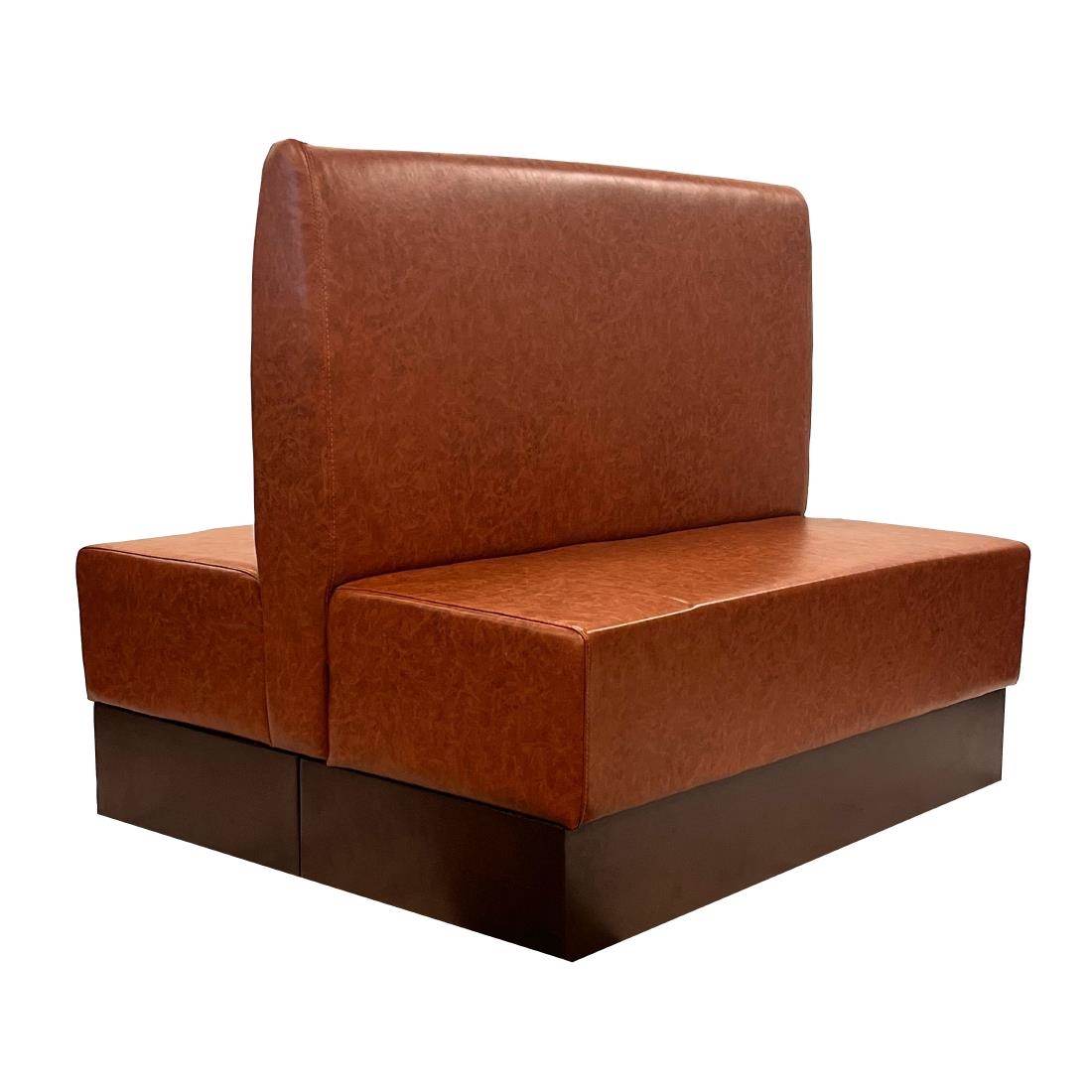 Double Booth in Bison Tan Vinyl (FU640)