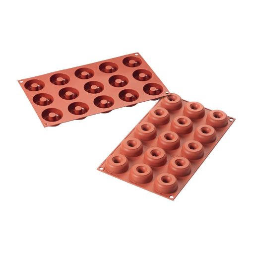 Schneider Silicone 15 Mini Ring Donut Mould 45x18mm (FU713)