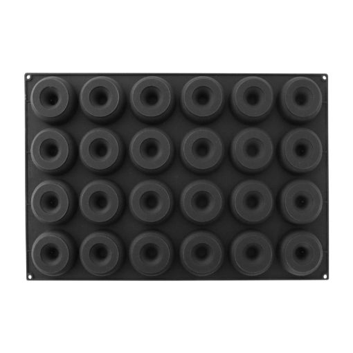 Schneider Silicone 24 Donut Mould 400x600mm (FU715)