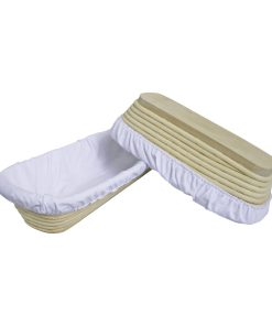 Schneider Cotton Rectangular Proofing Basket Cover 130x350mm (FU736)