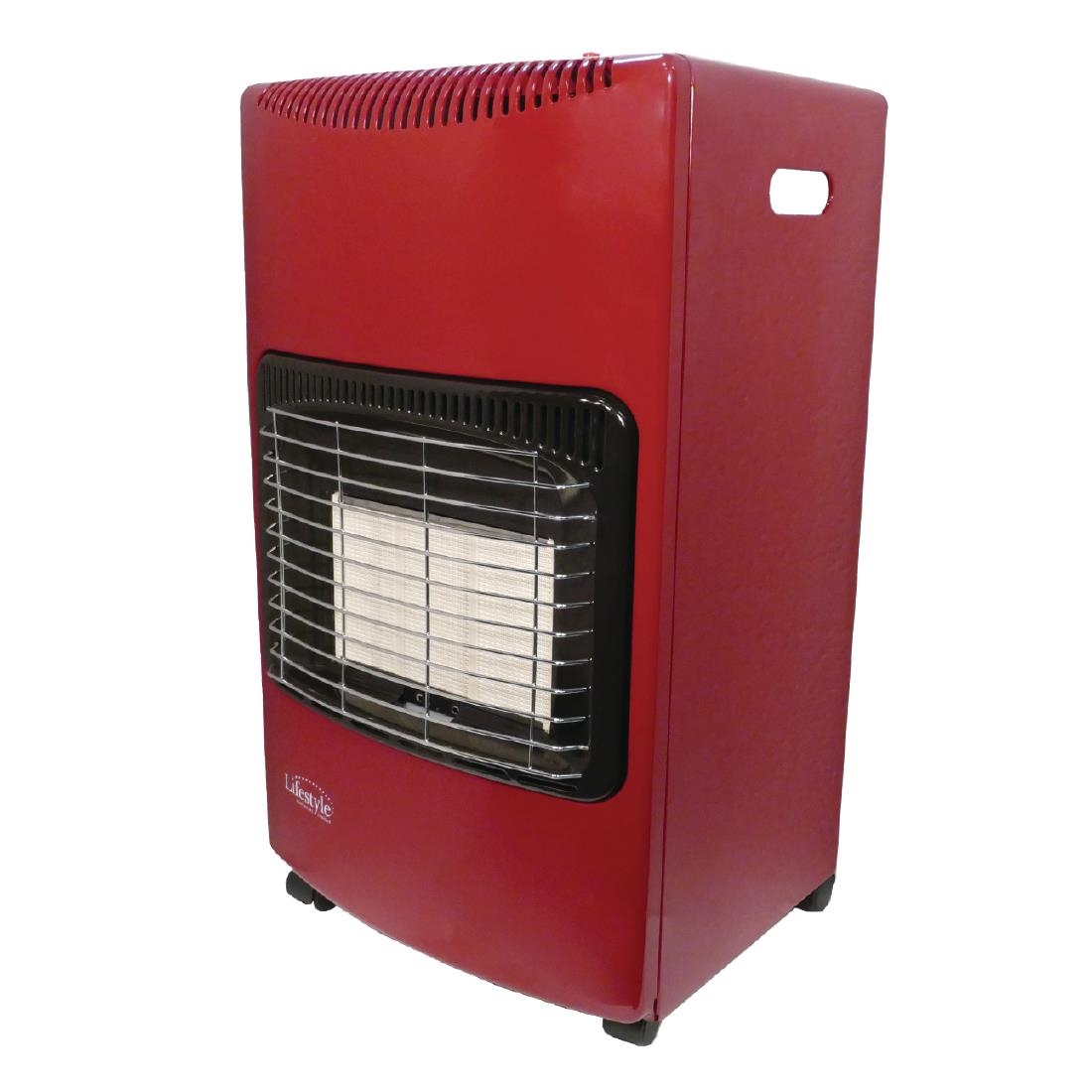 Lifestyle Seasons Warmth Red Indoor Cabinet Heater 505-121 (FU949)