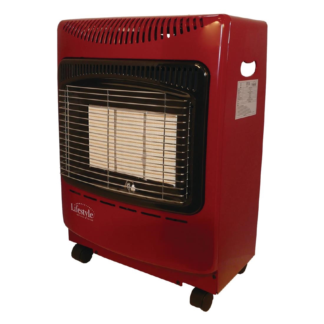 Lifestyle Mini Red Indoor Cabinet Heater 505-122 (FU950)
