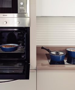 Tramontina Ãtria 10-Piece Nesting Cookware Set Navy (GL339)