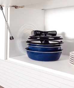 Tramontina Ãtria 10-Piece Nesting Cookware Set Navy (GL339)