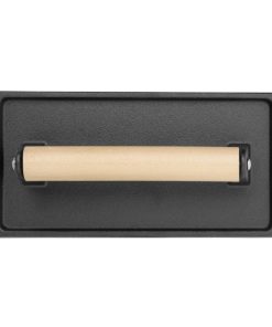 Vogue Cast Iron Steak Weight with Wood Handle (GN770)