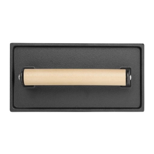 Vogue Cast Iron Steak Weight with Wood Handle (GN770)