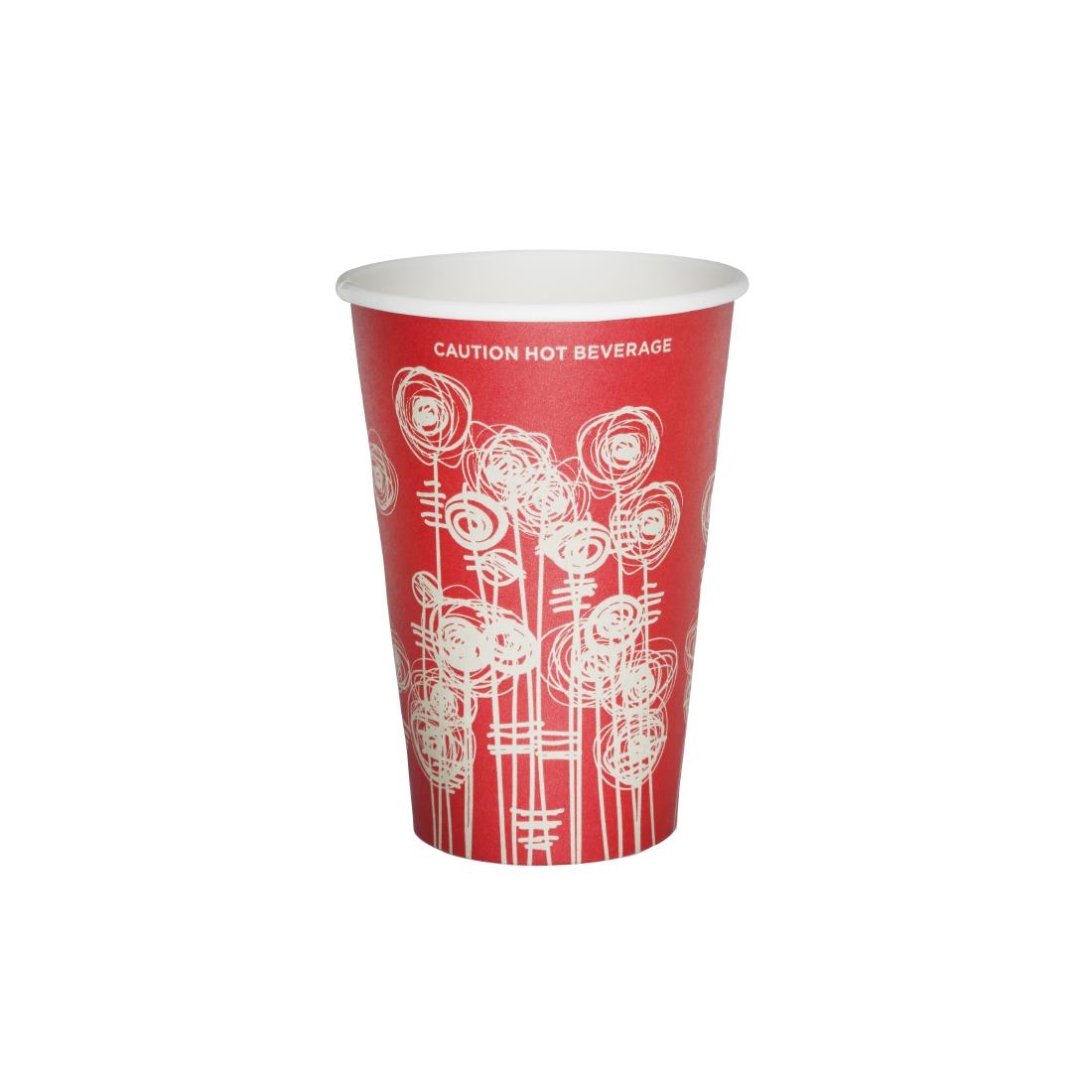 4 Aces Paper Vending Cups Swirl Design 250ml  1000 Pack (GP728)