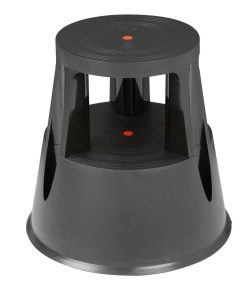 Vogue Kick Step Stool Black (HC359)