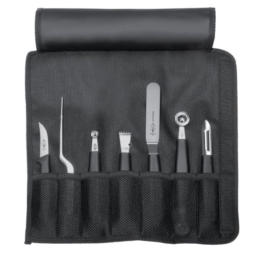 Dick Knives Garnishing Set Set of 7 Pieces with Roll Bag (HC604)