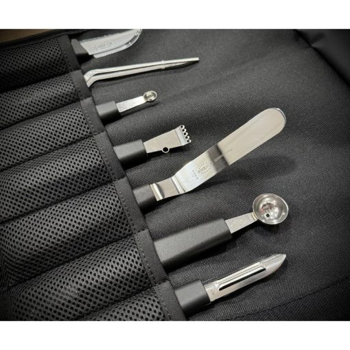 Dick Knives Garnishing Set Set of 7 Pieces with Roll Bag (HC604)