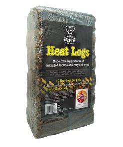 Big K Compressed Saw Dust Heat Logs 12 pack (HP299)