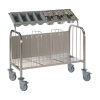 Matfer Bourgeat Low 400 Plate and Cutlery Trolley (HP725)