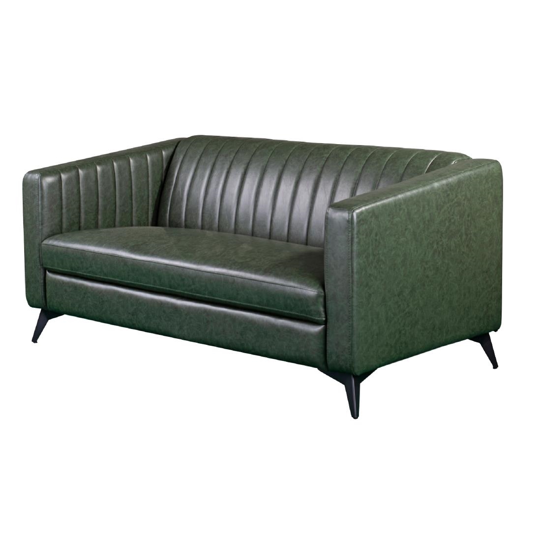 Capri 2 Seat Sofa in Bison Cedar Vinyl (HP798)