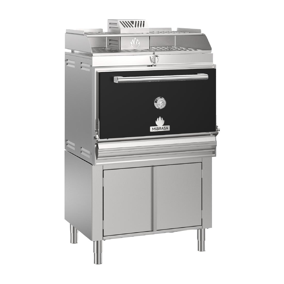 Mibrasa Charcoal Oven with Cupboard and Heating Rack HMB AB SB 110 (HP838)