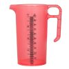 Pro-Measures Polypropylene Measuring Jug Red 1Ltr (HP860)