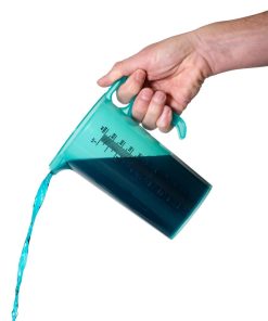 Pro-Measures Polypropylene Measuring Jug Green 1Ltr (HP863)