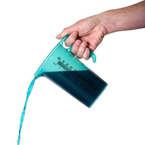 Pro-Measures Polypropylene Measuring Jug Green 1Ltr (HP863)