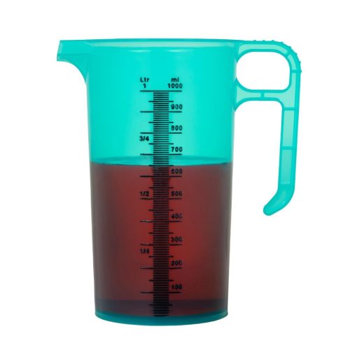 Pro-Measures Polypropylene Measuring Jug Green 1Ltr (HP863)