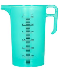 Pro-Measures Polypropylene Measuring Jug Green 3Ltr (HP864)
