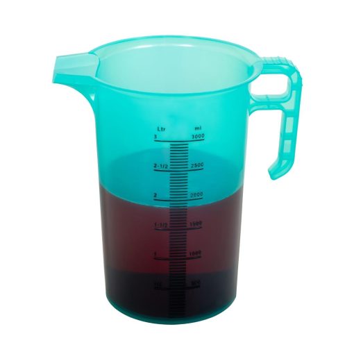Pro-Measures Polypropylene Measuring Jug Green 3Ltr (HP864)